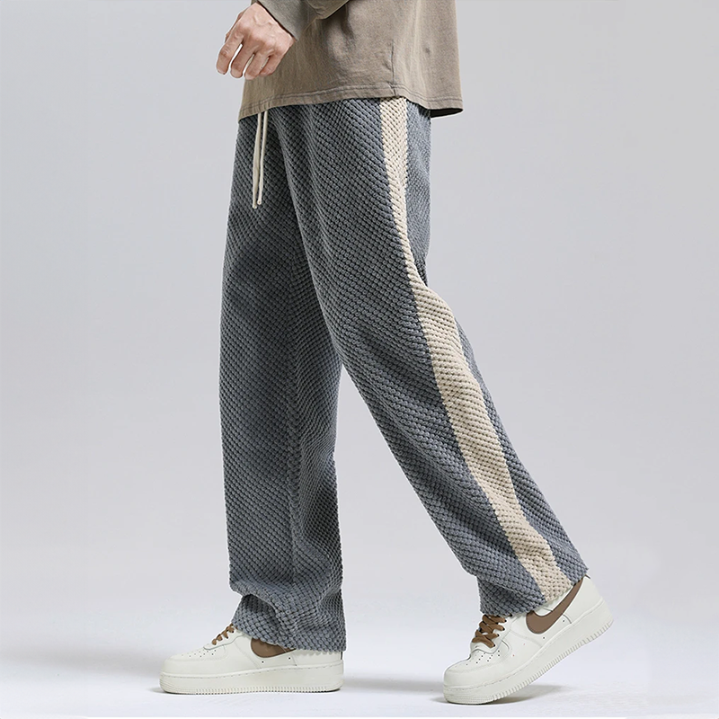 Elio™ | Pantalones de Chándal de Cordón con Patrón Gofre