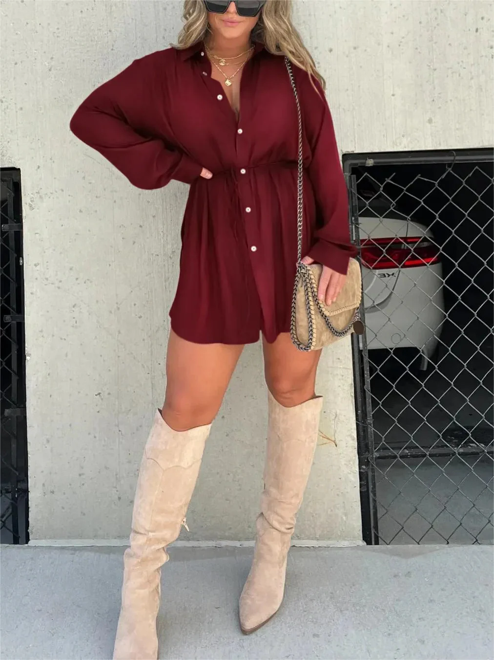 MEGAN™ | CAMISA LARGA