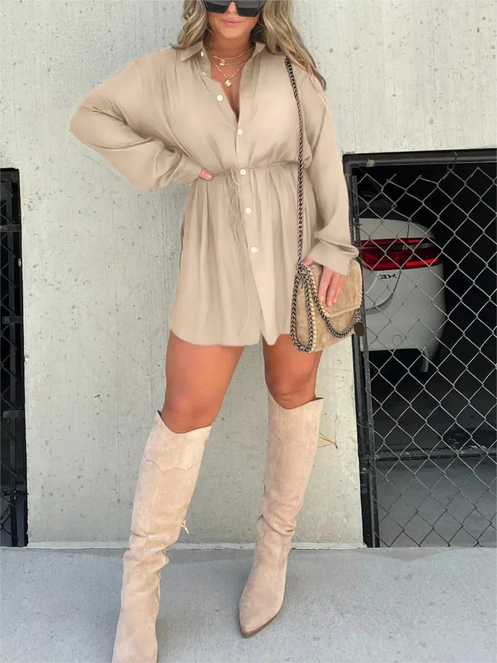 MEGAN™ | CAMISA LARGA