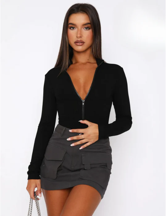 SCARLETT™ | BODY CON CREMALLERA