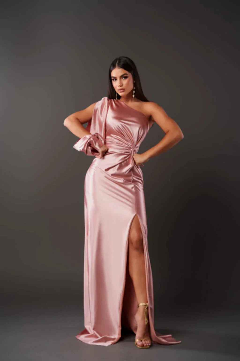 Janet™  | Vestido Elegante de una Manga