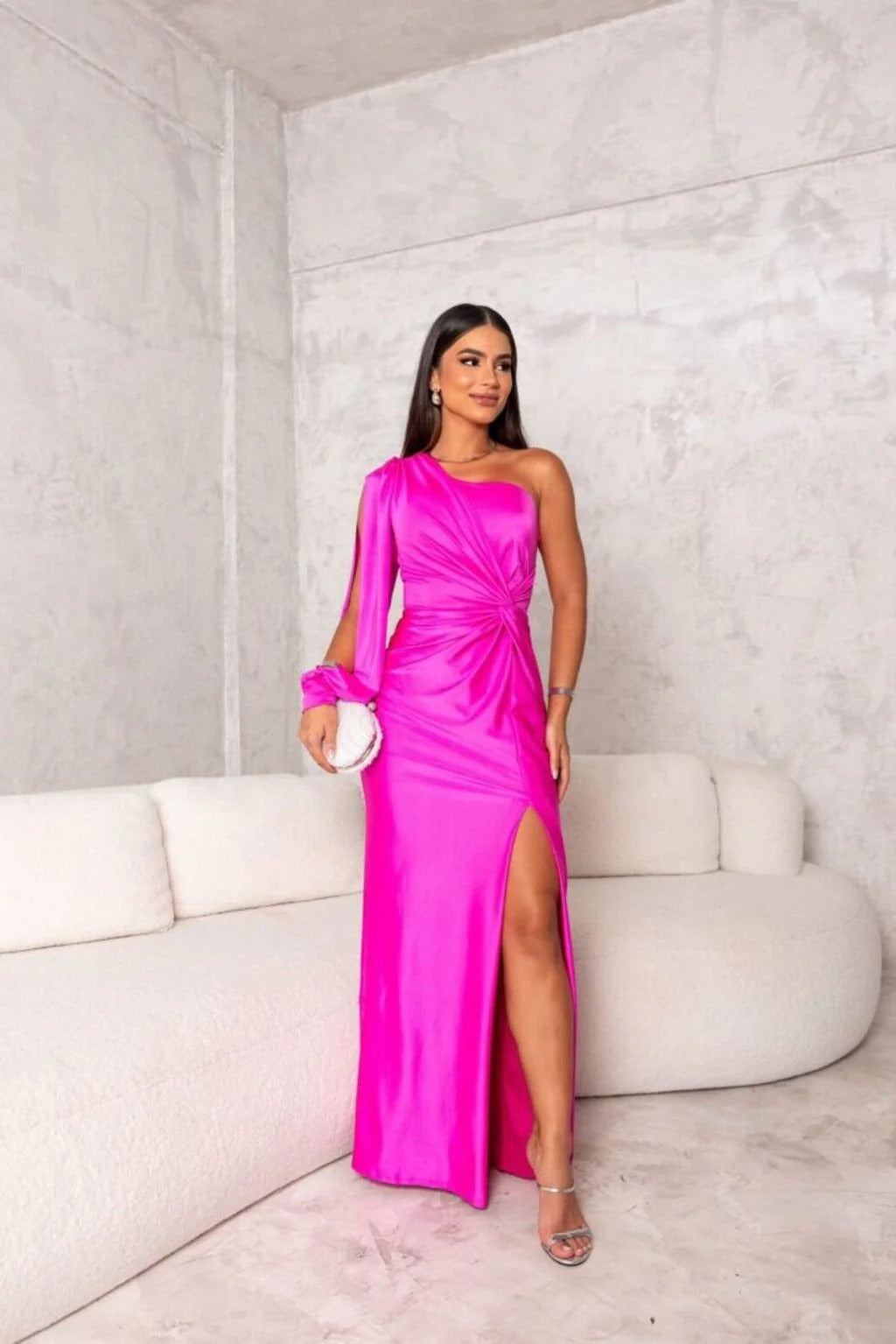 Janet™  | Vestido Elegante de una Manga